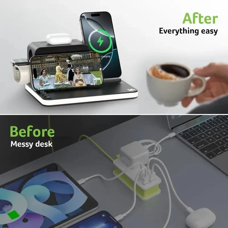 7-in-1 Wireless Charging Station