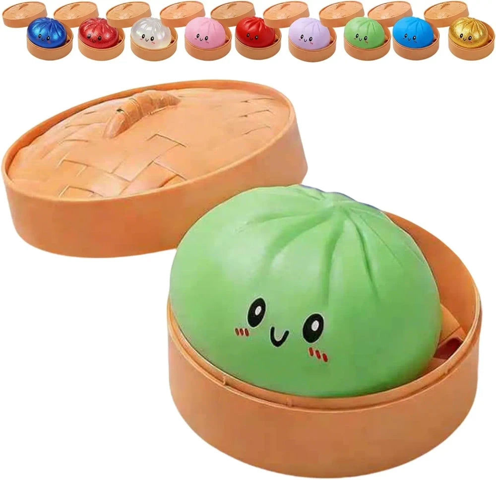 Glitter Dumpling Squishy Toy