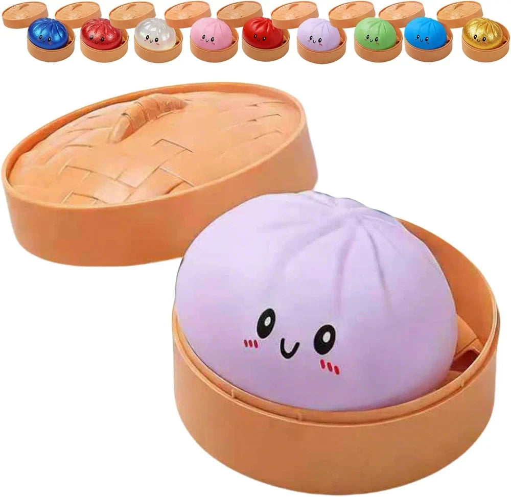Glitter Dumpling Squishy Toy