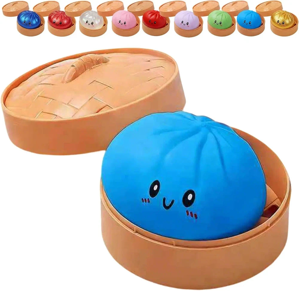 Glitter Dumpling Squishy Toy