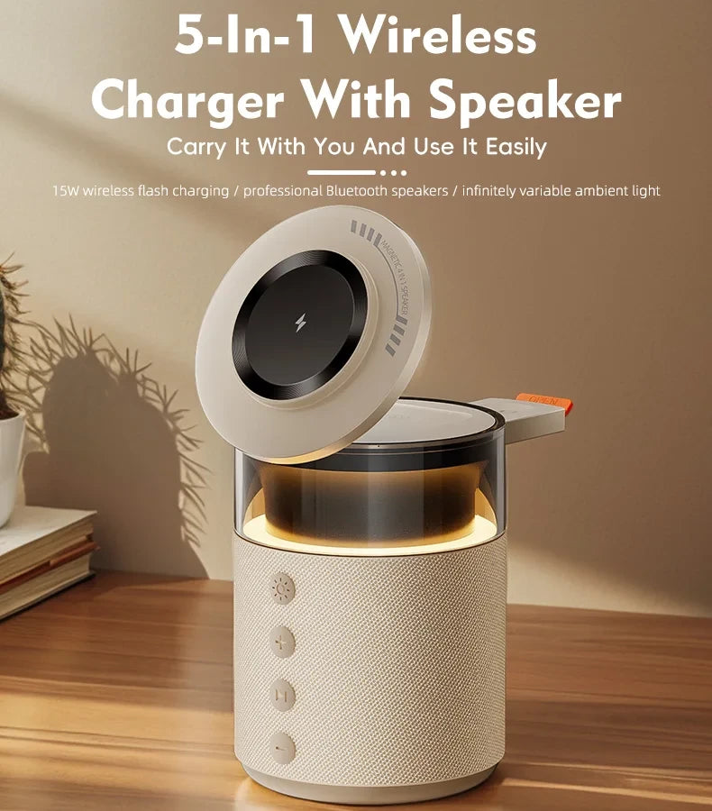 5-in-1 Magnetic Wireless Charger