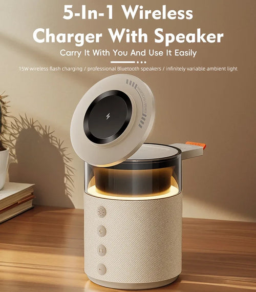 5-in-1 Magnetic Wireless Charger