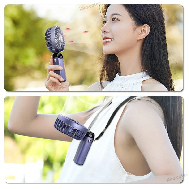 Foldable USB Neck Fan