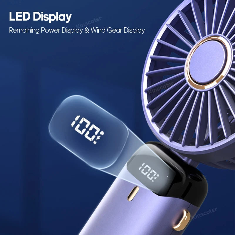 Foldable USB Neck Fan