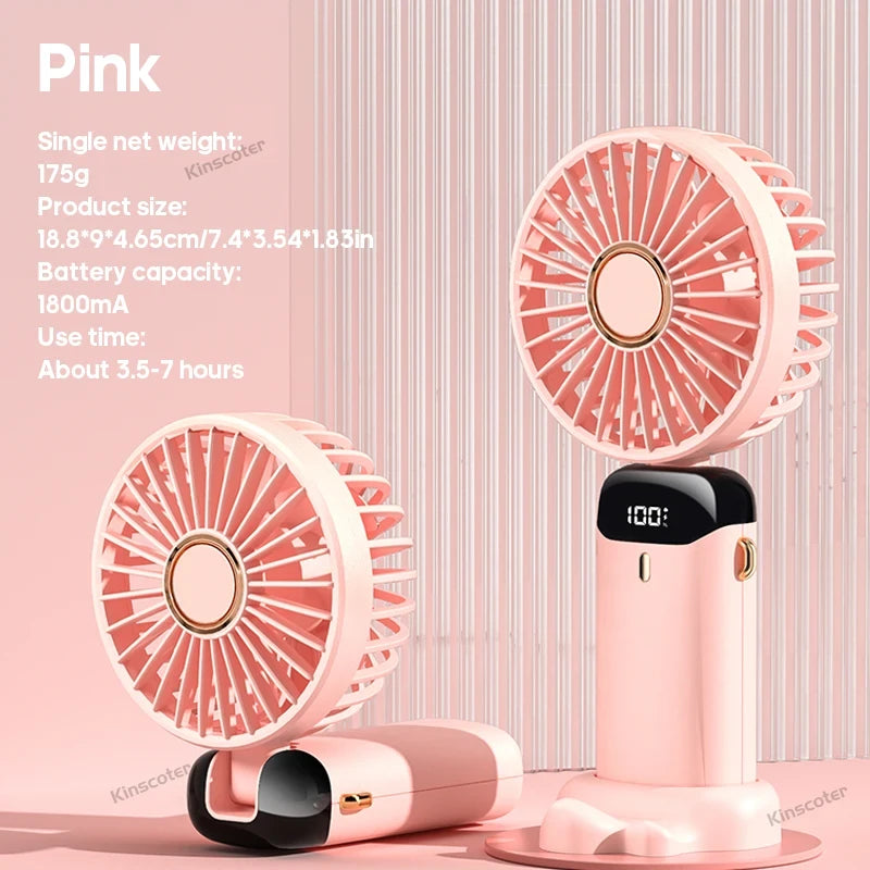 Foldable USB Neck Fan
