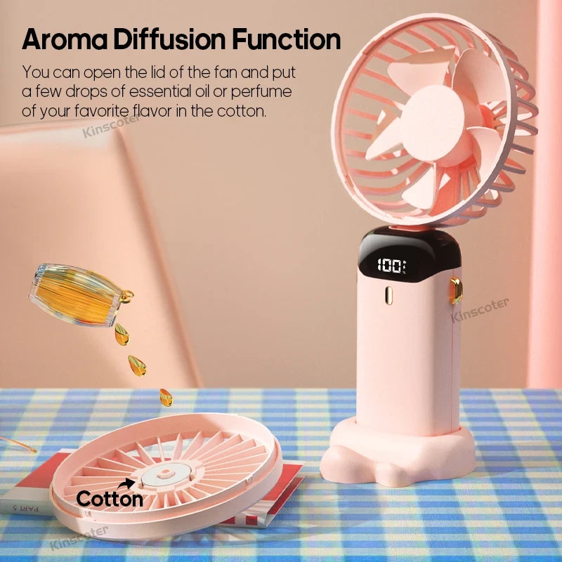 Foldable USB Neck Fan