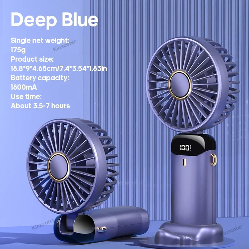 Foldable USB Neck Fan