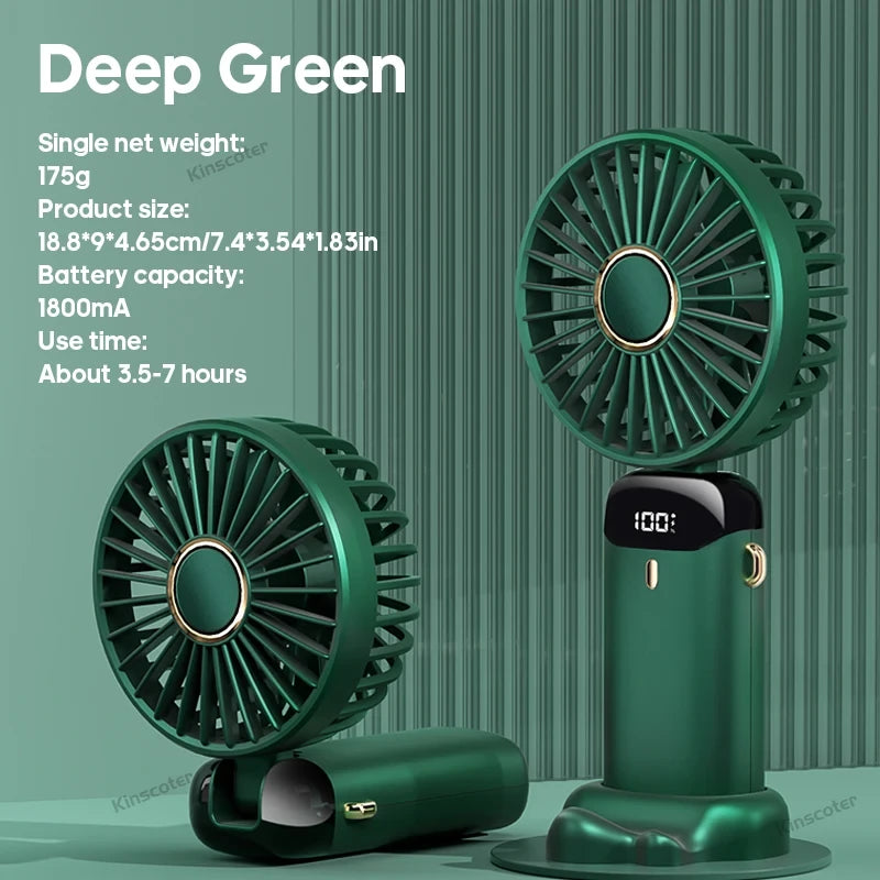 Foldable USB Neck Fan