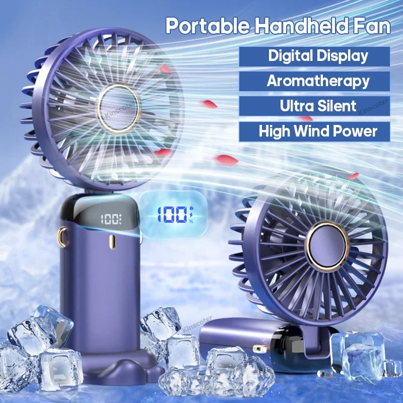 Foldable USB Neck Fan